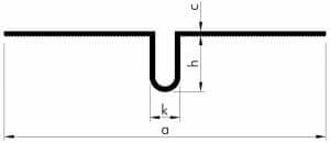 profile etansare cu prindere mecanica tip BOD